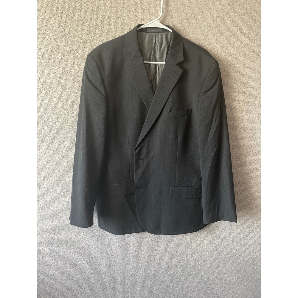 JOE Joseph Abboud 46R Gray Wool Blend Blazer Business Casual Men's